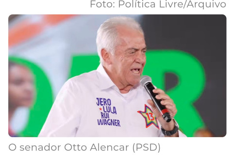 Vorcaro chamava Otto Alencar de ‘conselheiro’ e ‘comandante’, mostram mensagens analisadas pela PF.