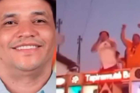 Prefeito reeleito xinga e ameaça adversária durante festa de comemoração na Bahia