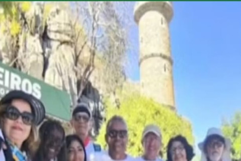 Idosos iniciam peregrinação de 420 km para chegar até santuário em Bom Jesus da Lapa.