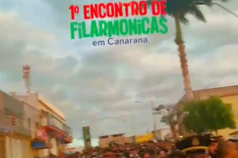 CANARANA:  1º Encotro de Filarmônicas