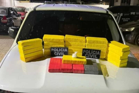 CENTRAL: Homem é preso em flagrante por transportar drogas na BA 052