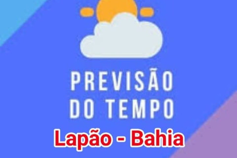 LAPÃO: Previsão para domingo 12/01