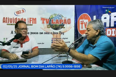 JORNAL BOM DIA LAPÃO está de volta. Confira